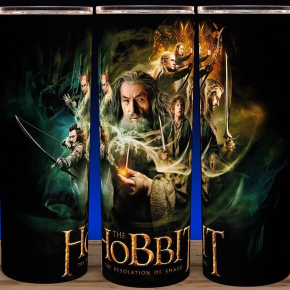 The Hobbit 2 Lord of the Rings Fellowship of the Ring Cup Mug Tumbler - Picture 1 of 3